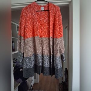 NIC+ZOE Multicolor Knit Cardigan